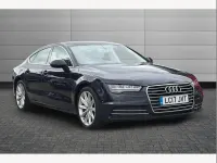 Used Audi A7 267 HP (196 kW) 2017 Blue Hatchback