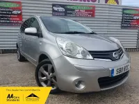 Used Nissan Note N-TEC 2011 Silver Hatchback
