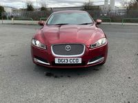 Used Jaguar XF Luxury 163 HP (119 kW) 2013 Red Sedan