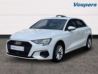 Begagnad Audi A3 Comfort 110 HK (80 kW) 2022 Vit Sedan