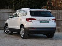 Used Skoda Karoq SE L 110 HP (80 kW) 2021 Candy white SUV
