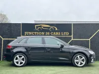 Used Audi A3 Sport 190 HP (139 kW) 2017 Black Hatchback