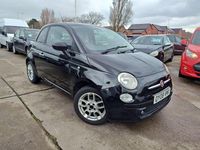 Used Fiat 500 Sport 69 HP (50 kW) 2008 Black Hatchback