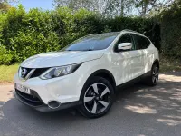 Used Nissan Qashqai N-TEC 110 HP (80 kW) 2015 White SUV
