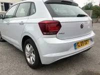 Used VW Polo SE 95 HP (69 kW) 2019 Silver Hatchback