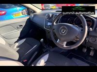 Used Dacia Sandero Ambiance 2015 White Hatchback