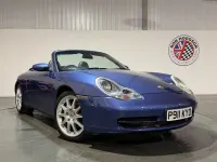 Used Porsche 911 300 HP (220 kW) 1999 Blue Cabriolet
