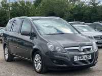 Used Vauxhall Zafira Design Edition 2014 Grey MPV