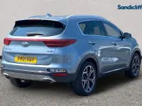 Used Kia Sportage GT-Line 177 HP (130 kW) 2021 Silver SUV