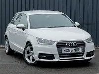 Used Audi A1 Sport 95 HP (69 kW) 2017 White Hatchback