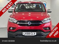 Used SsangYong Musso 181 HP (133 kW) 2018 Red Pickup