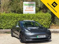 Used Tesla Model 3 Performance 461 kW (627 HP) 2020 Grey Sedan