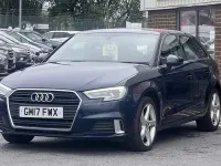 Used Audi A3 Sport 190 HP (139 kW) 2017 Blue Hatchback