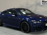 Used Audi TT Black Edition 197 HP (144 kW) 2021 Blue Coupe