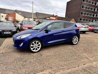 Used Ford Fiesta Titanium 2017 Blue Hatchback