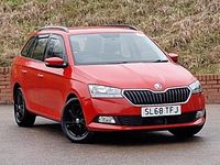 Used Skoda Fabia SE 110 HP (80 kW) 2018 Red Estate