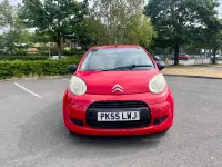 Used Citroën C1 68 HP (50 kW) 2005 Red Hatchback