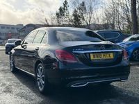 Used Mercedes C220 Premium 170 HP (125 kW) 2018 Black Sedan