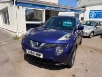 Used Nissan Juke Tekna 115 HP (84 kW) 2016 Blue SUV