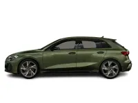 New Audi A3 Sportback Black Edition 2026 Green Hatchback