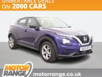 Used Nissan Juke N-Connecta 115 HP (84 kW) 2021 Blue SUV