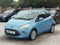 Used Ford Ka Zetec 69 HP (50 kW) 2011 Blue Hatchback