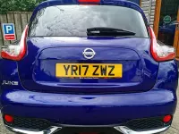 Used Nissan Juke Tekna 110 HP (80 kW) 2017 Blue SUV