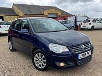 Used VW Polo SE 75 HP (55 kW) 2006 Blue Hatchback