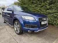 Used Audi Q7 S-Line 242 HP (177 kW) 2014 Blue SUV