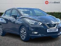 Used Nissan Micra Acenta Limited Edition 90 HP (66 kW) 2018 Black Hatchback