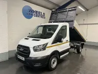 Used Ford Transit 130 HP (95 kW) 2024 White Cabriolet