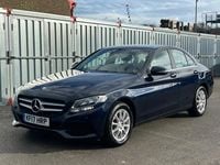 Used Mercedes C220 SE 2017 Blue Sedan
