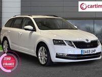 Used Skoda Octavia SE L 150 HP (110 kW) 2019 White Estate