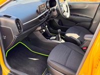 Used Kia Picanto 2021 Yellow Hatchback