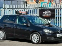 Used VW Golf VI Match 105 HP (77 kW) 2011 Black Hatchback