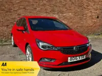 Used Vauxhall Astra SRi 136 HP (100 kW) 2016 Red Hatchback