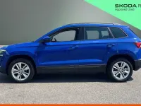 Usado Skoda Karoq SE Technology 115 HP (84 kW) 2020 Azul SUV