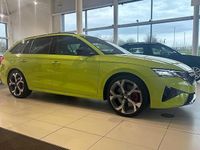 Used Skoda Octavia vRS 261 HP (191 kW) 2024 Hyper green Estate