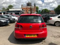 Used VW Golf VI GT 140 HP (102 kW) 2009 Red Hatchback