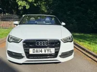 Used Audi A3 Cabriolet S-Line 2014 White Cabriolet