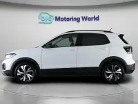 Gebraucht VW T-Cross Black Edition 110 PS (80 kW) 2022 Weiß SUV