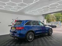 Used Mercedes GLC250 AMG line 2018 Blue Estate