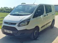 Used Ford Transit Custom 105 HP (77 kW) 2018 White Van