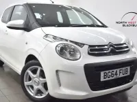Used Citroën C1 Feel 68 HP (50 kW) 2014 White Hatchback