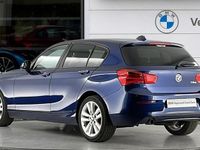 Used BMW 118 Sport Line 148 HP (108 kW) 2016 Blue Hatchback