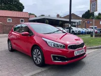Used Kia Ceed 2015 Red Hatchback