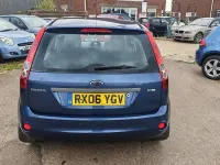 Used Ford Fiesta Zetec 2006 Blue Hatchback