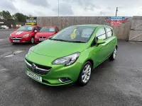 Used Vauxhall Corsa SRi 70 HP (51 kW) 2016 Green Hatchback