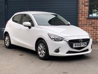 Begagnad Mazda 2 2018 Vit Halvkombi