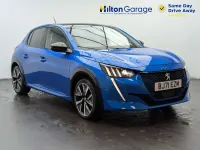 Used Peugeot e-208 GTi 100 kW (136 HP) 2021 Blue Hatchback